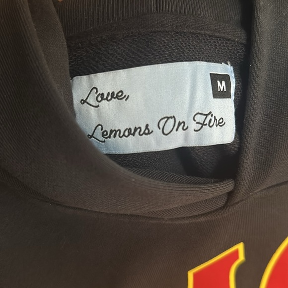 Lemons On Fire Hoodie - Picture 4 of 4